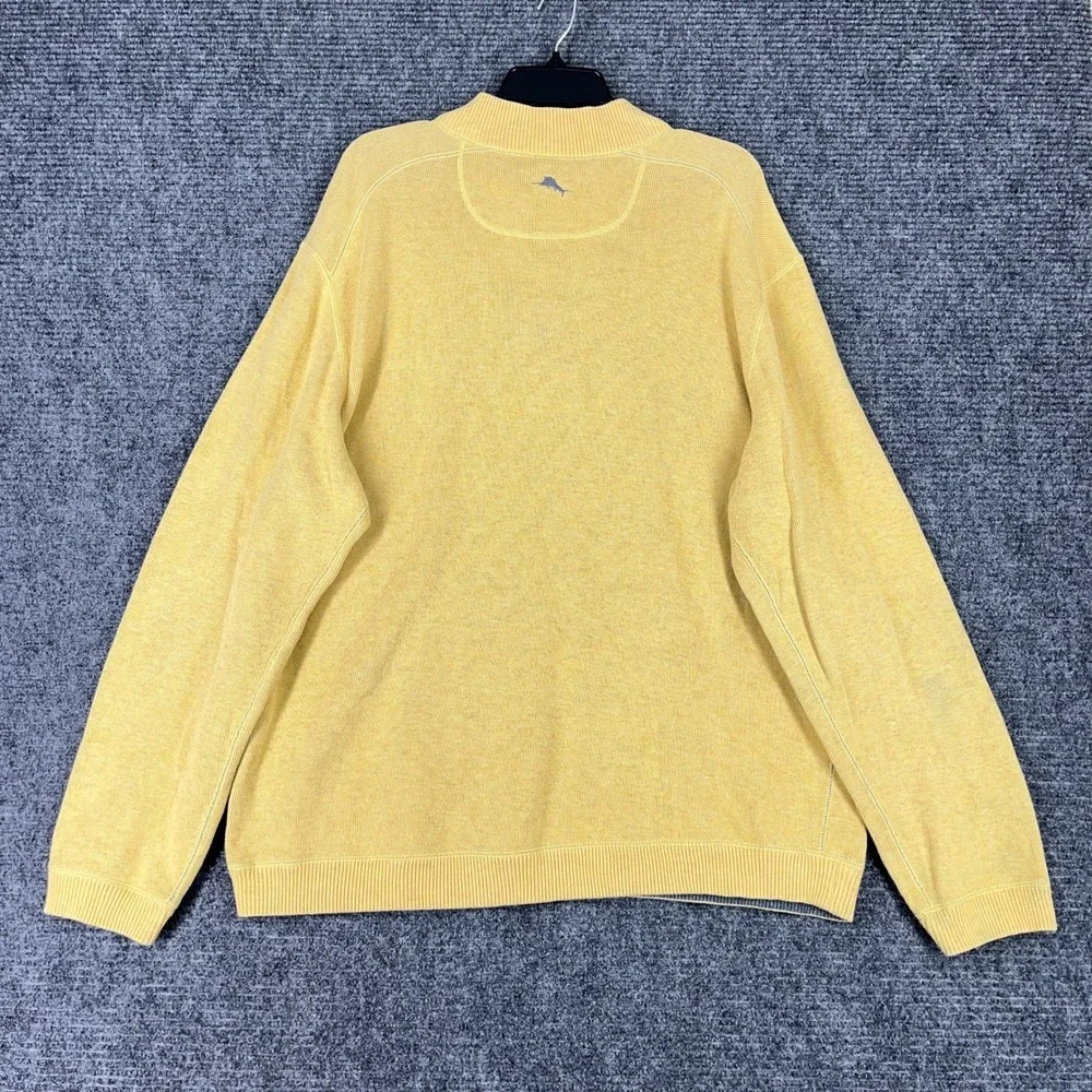 Tommy Bahama Flipside Reversible Half Zip Sweaters Pullover‎ XXL Mens